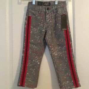Diamond Stash Toddler Boys Paint Splatter Jeans Choose Your Size
